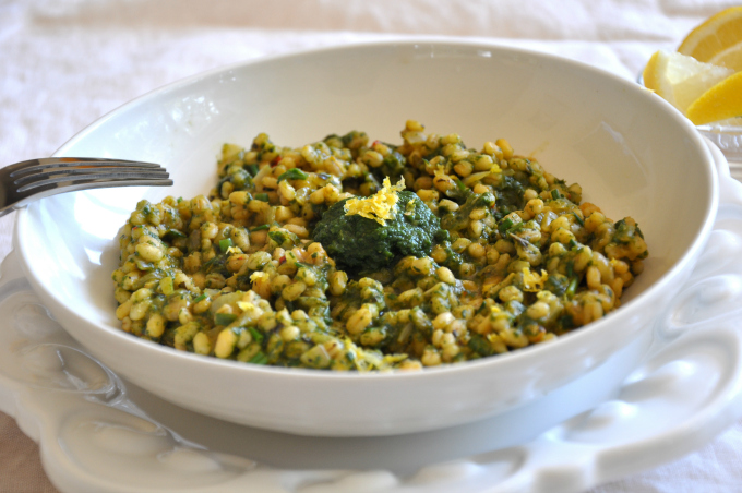 Healthy Millet Option Spinach Pearl Millet Risotto